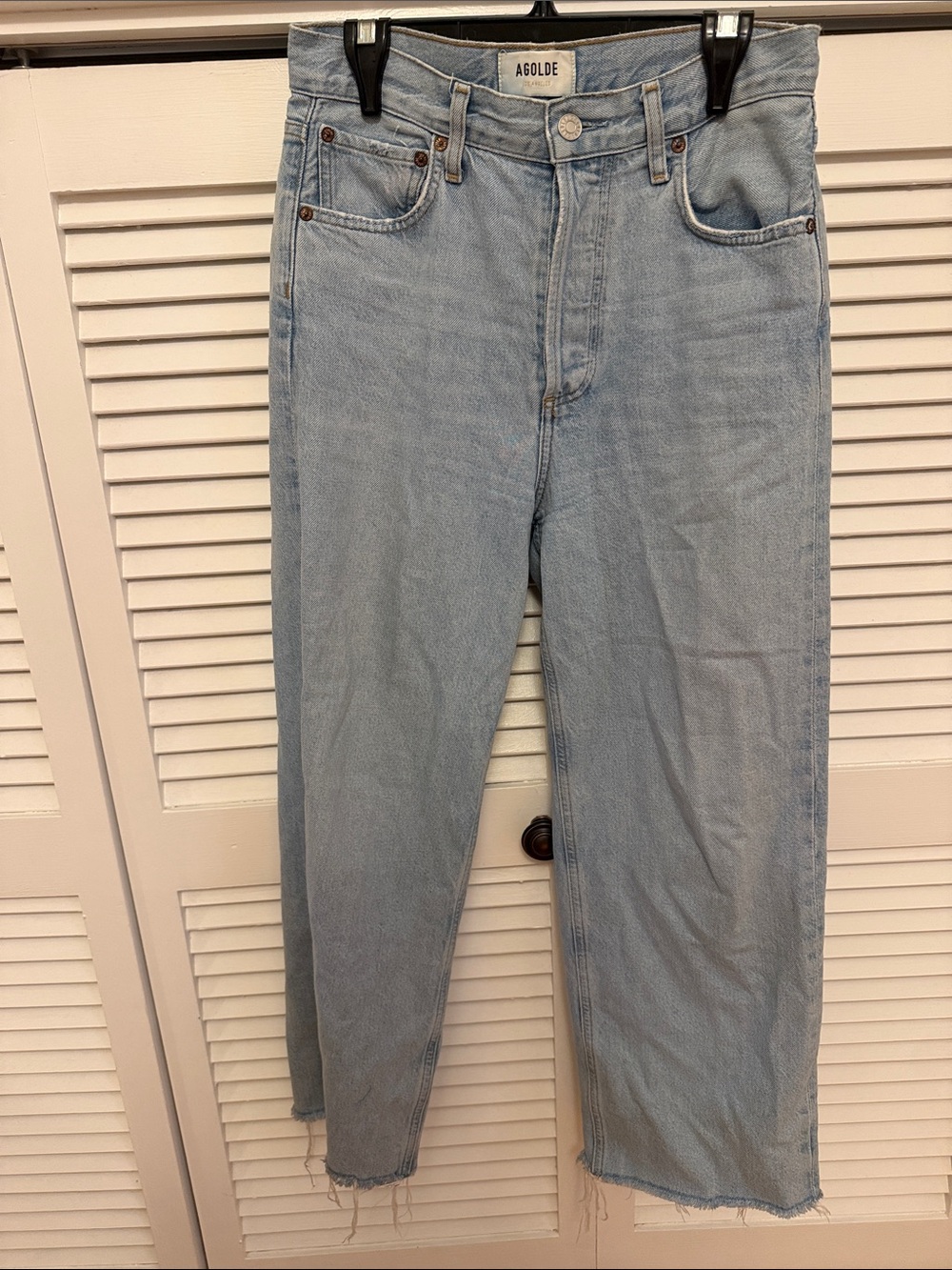 AGOLDE ren crop jeans